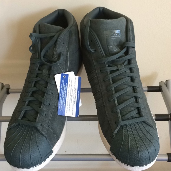 adidas pro model green